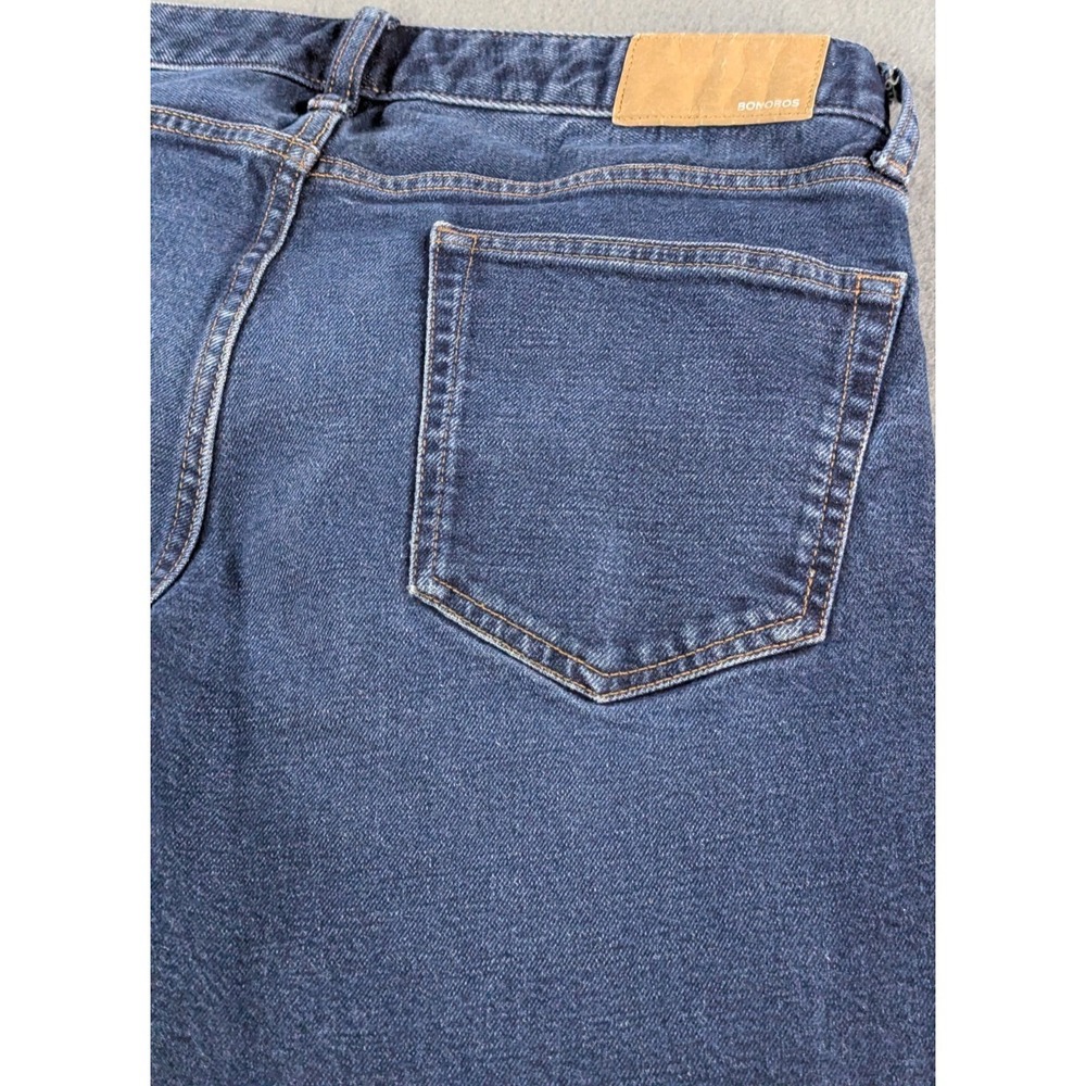 Bonobos Denim On A Mission Organic Cotton Jeans Mens 31x30 Dark Wash Straight - Picture 12 of 16